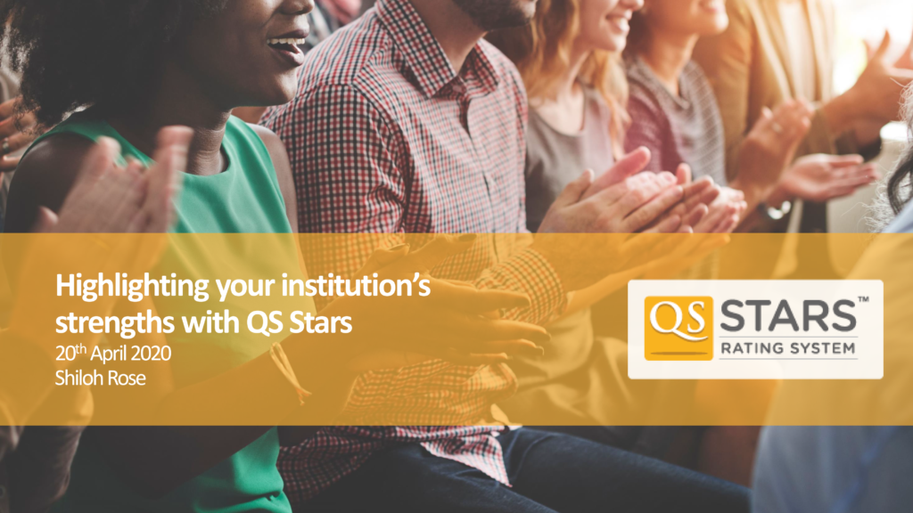 PPT_Shiloh Rose Highlighting your institution’s strengths with QS Stars-1