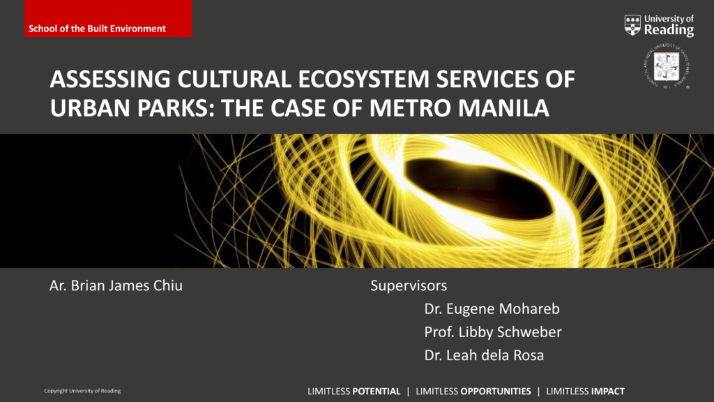 Assessing Cultural Ecosystem Services Of Urban Parks The Case Of Metro Manila - BChiu-2